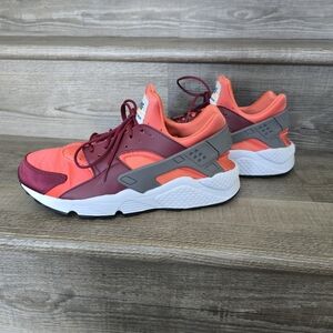 Nike Air Huarache 318429 054 Men's running shoes "Red Coral" Gunsmoke/Team